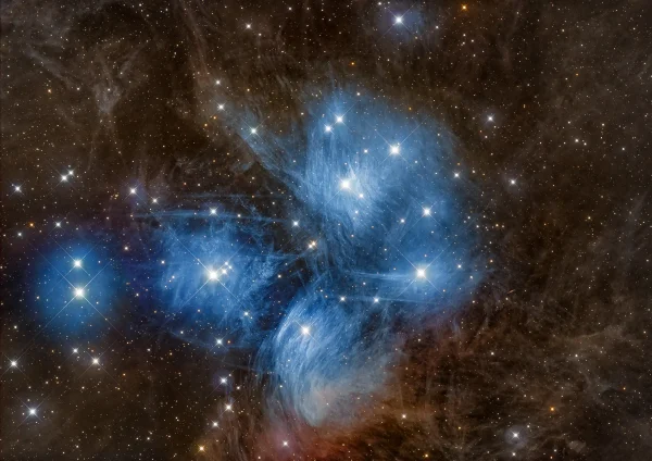 M45 The Pleiades Cluster