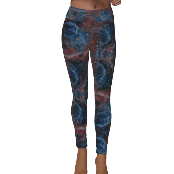 Vela Nebula Women's High Waist Leggings