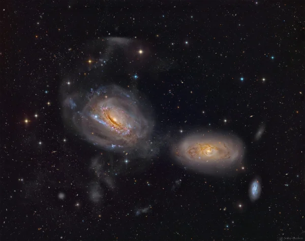 NGC 3169 “The Scorpion Galaxy”